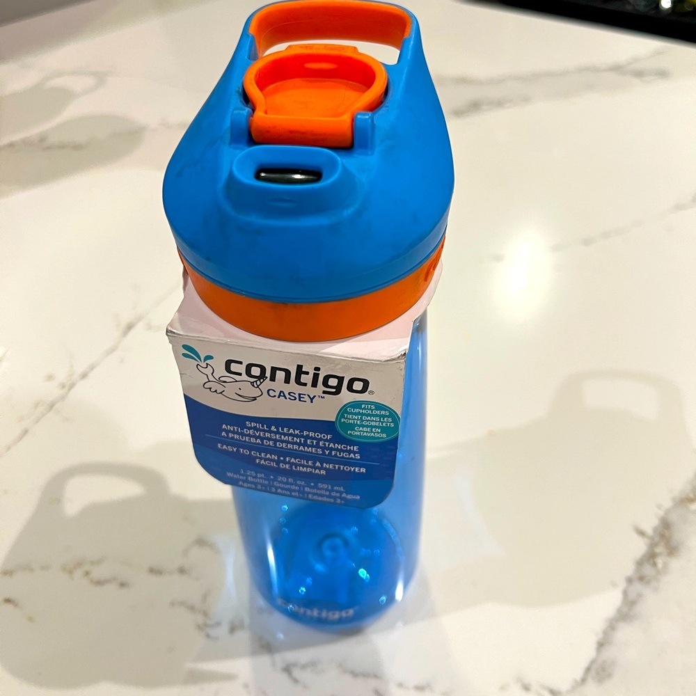 Contigo Water Bottle - NEW SPILL PROOF LID 591 ml